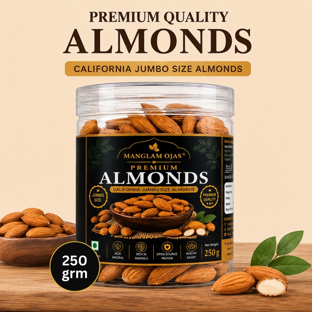 California Jumbo Almonds, 250 g