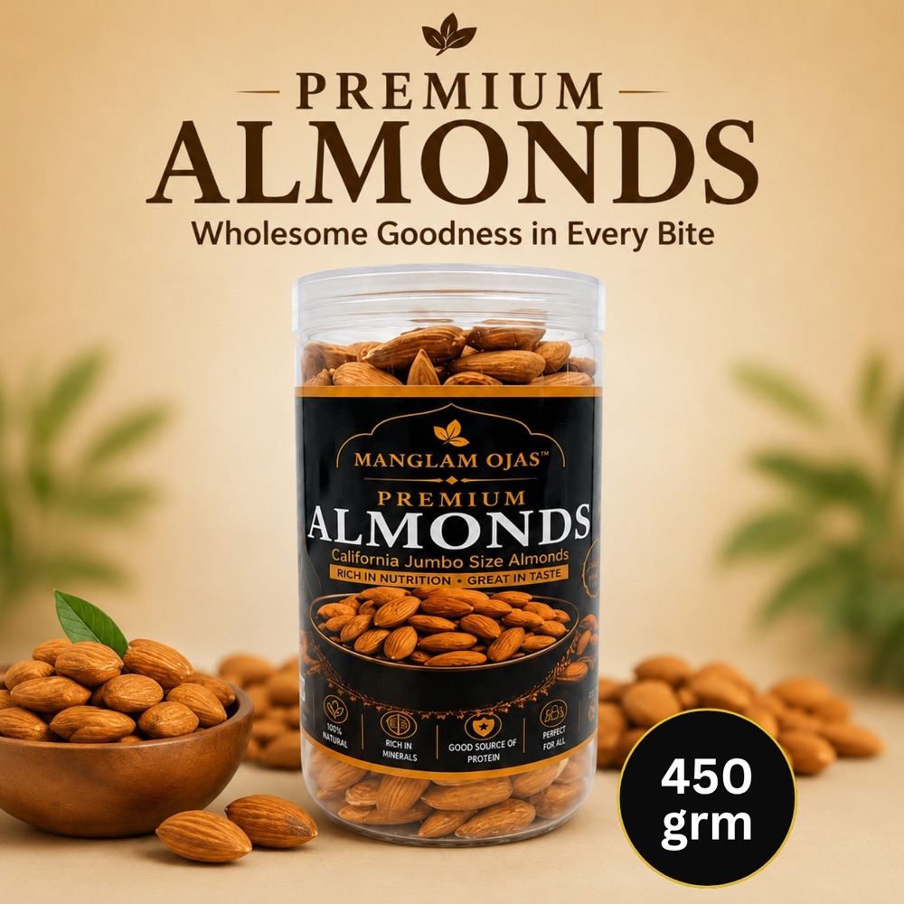 California Jumbo Almonds, 450 g