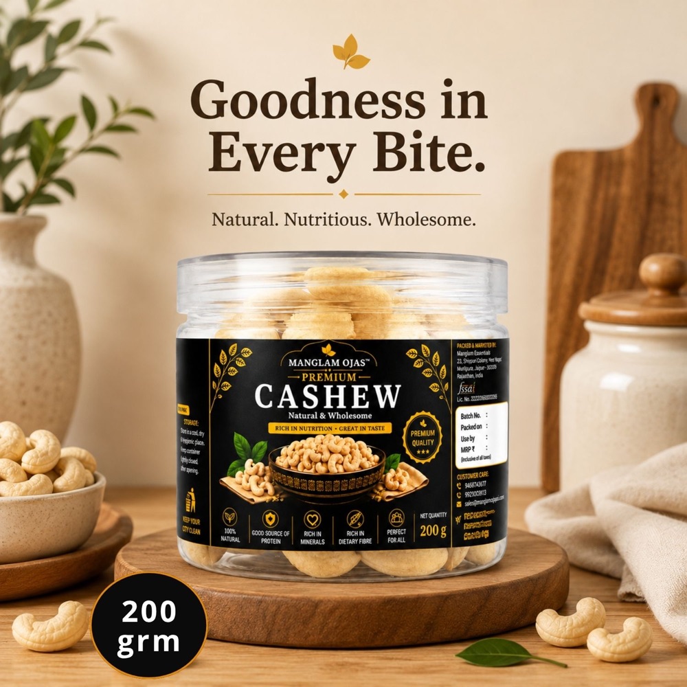 Premium Cashews, 200 g