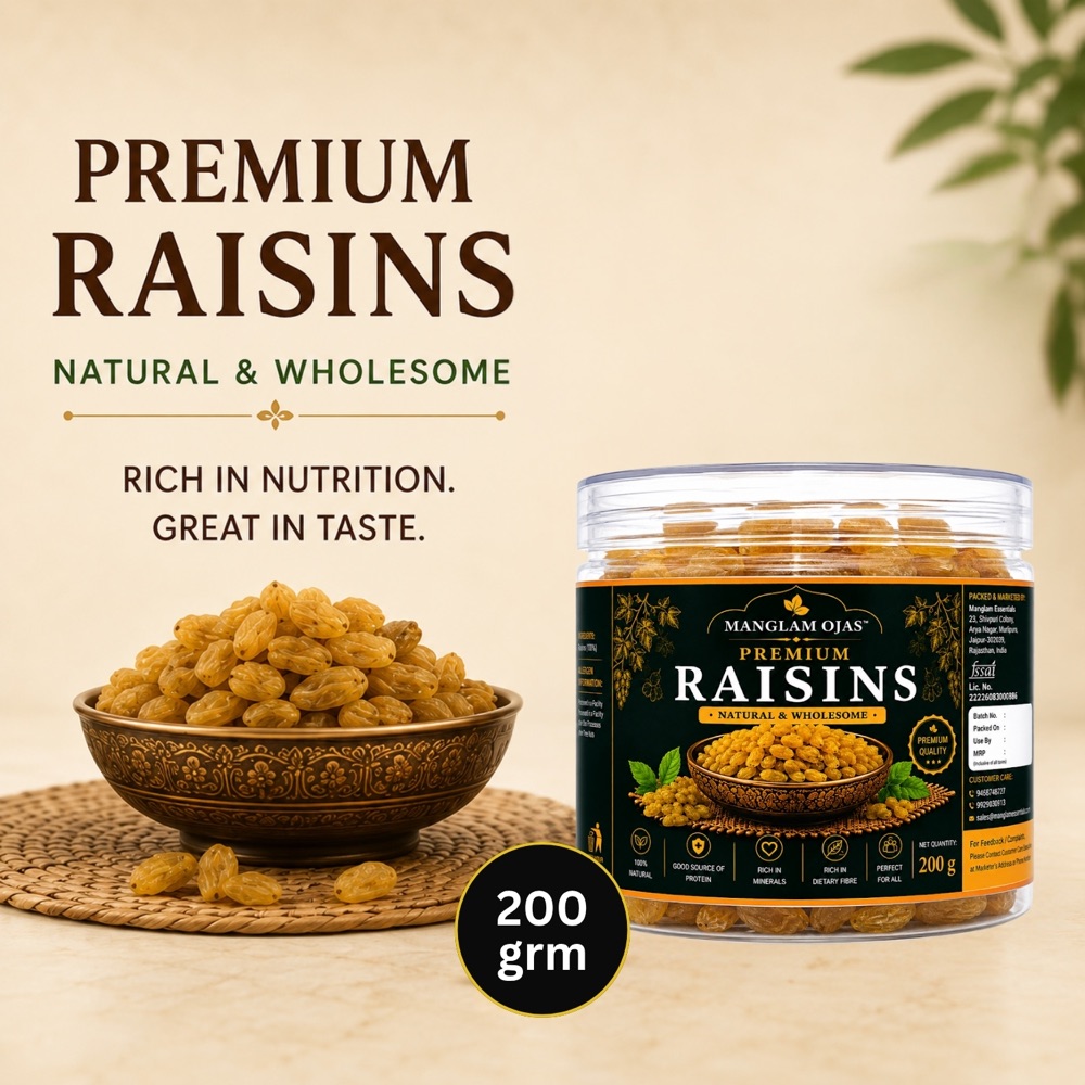 Premium Raisins (Kishmish), 200 g
