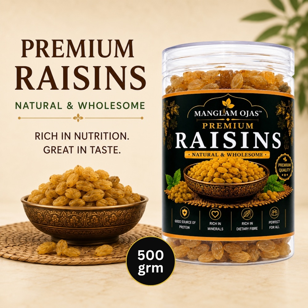 Premium Raisins (Kishmish), 500 g